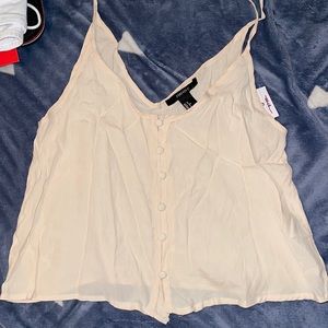 Cream tank top